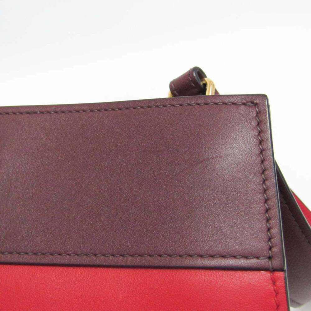 PRADA Red Leather Shoulder Bag - Picture 11 of 16